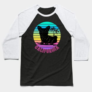 California Corgi Baseball T-Shirt